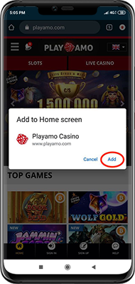Mobile PlayAmo-App